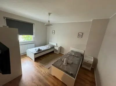 Ein Bett oder Betten in einem Zimmer der Unterkunft Zentral in Essen! 5 Gehminuten vom Bahnhof ! WH3