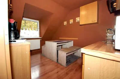 Küche/Küchenzeile in der Unterkunft Ferienwohnung in Bochum