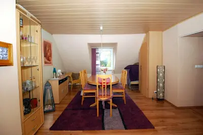 Ein Sitzbereich in der Unterkunft Ferienwohnung in Bochum