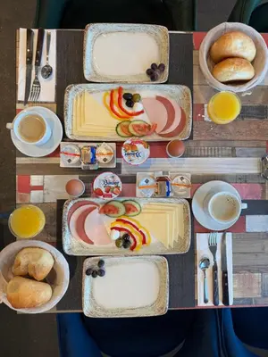 Essen im Hotel oder in der Nähe