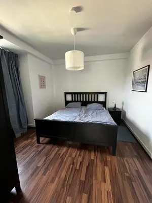 Ein Bett oder Betten in einem Zimmer der Unterkunft Idyllisch wohnen an der Ruhr