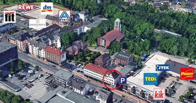 Die Umgebung um die Ferienwohnung