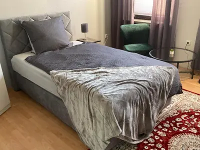 Ein Bett oder Betten in einem Zimmer der Unterkunft Time-Out Westerbauer TD19B