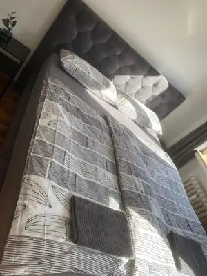 Ein Bett oder Betten in einem Zimmer der Unterkunft Downtown Residence Düsseldorf