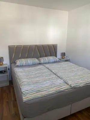 Ein Bett oder Betten in einem Zimmer der Unterkunft Downtown Residence Düsseldorf
