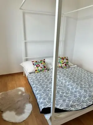Ein Bett oder Betten in einem Zimmer der Unterkunft Casa Grande
