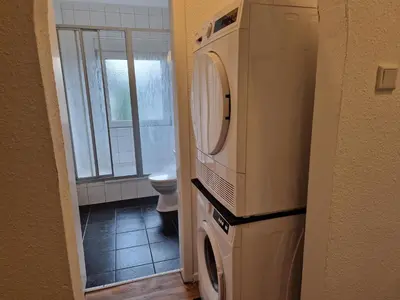 Küche/Küchenzeile in der Unterkunft Meribu W18-20 Wohnung für Monteure und Arbeiter
