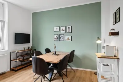 TV/Unterhaltungsangebot in der Unterkunft Sali Homes Apartmenthaus Bochum