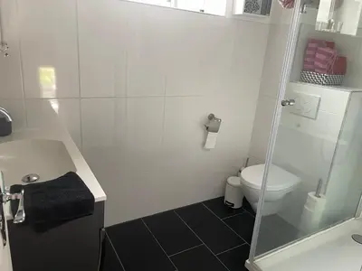 Ein Badezimmer in der Unterkunft Casa Weitblick