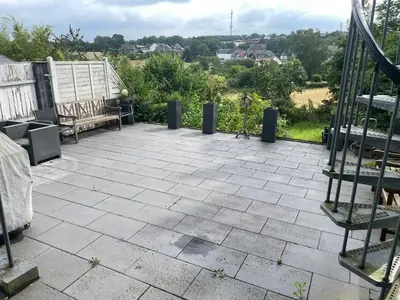 Ein Balkon oder eine Terrasse in der Unterkunft Casa Weitblick