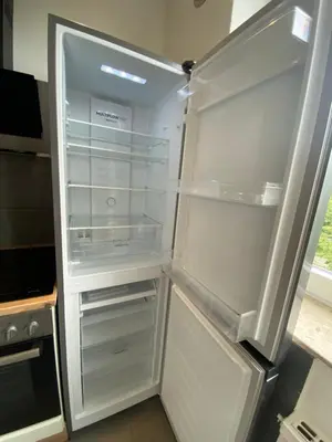 Küche/Küchenzeile in der Unterkunft Blaue Lagune 2,5 Zimmer Balkon smartTV Küche WiFi