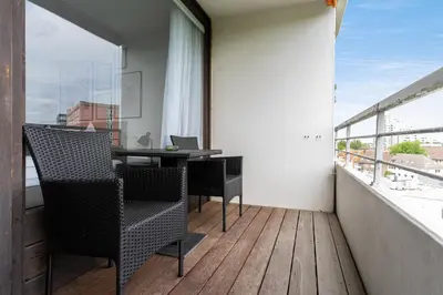 Ein Balkon oder eine Terrasse in der Unterkunft Beyond Living - Apartment Zentral
