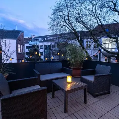 Bismarck Home - Central and Relaxing with Rooftop Terrace in Essen nähe Messe