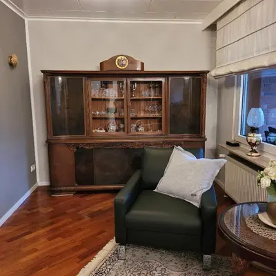 Die Bibliothek in der Ferienwohnung