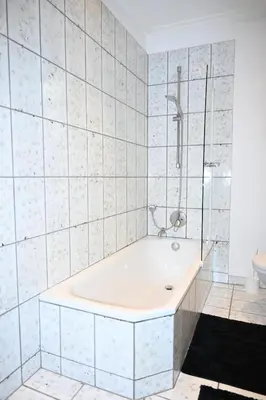 Ein Badezimmer in der Unterkunft Gemütliches Fachwerkhaus