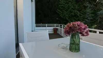 Ein Balkon oder eine Terrasse in der Unterkunft Awesome Erichs Finest