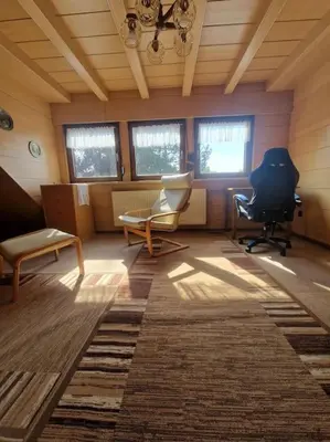Ein Sitzbereich in der Unterkunft Appartement mit 2 separaten Schlafzimmern