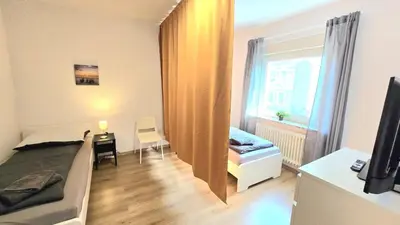 TV/Unterhaltungsangebot in der Unterkunft -CS24- 4 rooms apartment with balcony - KA01
