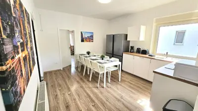 Küche/Küchenzeile in der Unterkunft -CS24- 4 rooms apartment with balcony - KA01