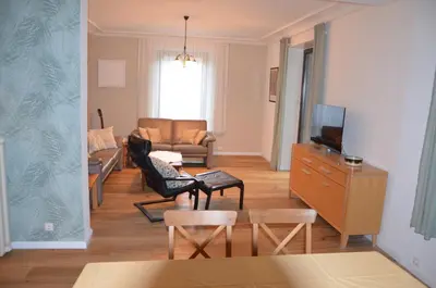 TV/Unterhaltungsangebot in der Unterkunft Ferienwohnung Haus am Fluß