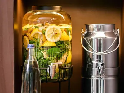 Getränke in der Unterkunft B&B HOTEL Hagen
