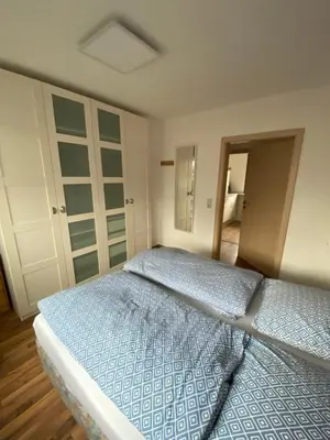 Ein Bett oder Betten in einem Zimmer der Unterkunft Hardter Auszeit