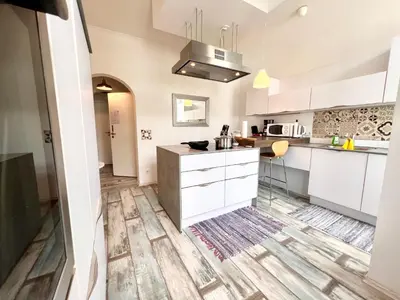Küche/Küchenzeile in der Unterkunft London Suite für 4 mit Küche und WIFI
