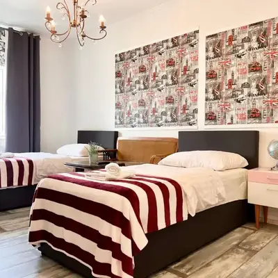 London Suite für 4 mit Küche und WIFI