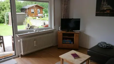 TV/Unterhaltungsangebot in der Unterkunft Ferienwohnung Brunsbachtal
