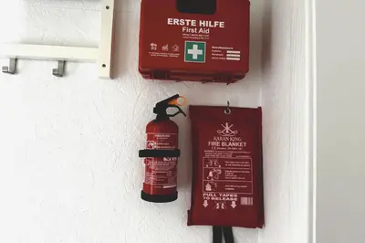 Grundriss der Unterkunft VAZ Apartments Schürmann für Monteure, Küche, WLAN, Parkplatz, Autobahnnah