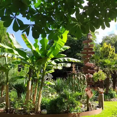 Ferienwohnung Exoten-Paradies im Garten Seggewiß - Tierfreie Nichtraucherwohnung in Raesfeld