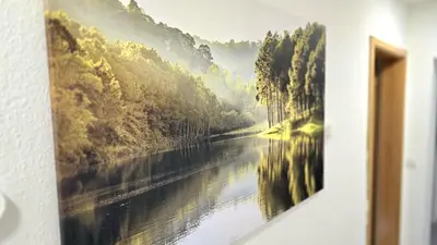 Naturlandschaft in der Nähe der Ferienwohnung