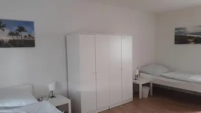 Ein Bett oder Betten in einem Zimmer der Unterkunft Work & Stay in Menden- rooms2stay