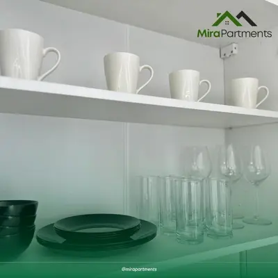 Kaffee-/Teezubehör in der Unterkunft Lux Apartment im Rüttenscheid