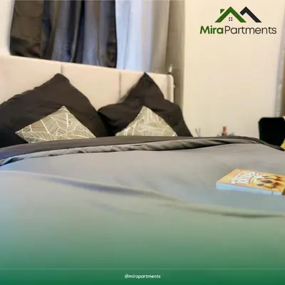 Ein Bett oder Betten in einem Zimmer der Unterkunft Lux Apartment im Rüttenscheid