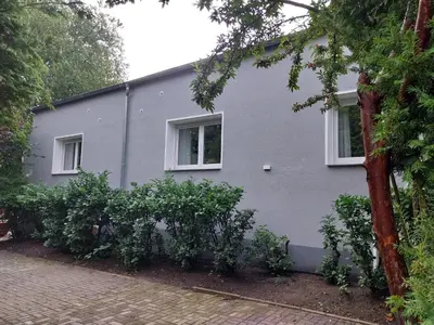 Das Gebäude in dem sich die Pension befindet