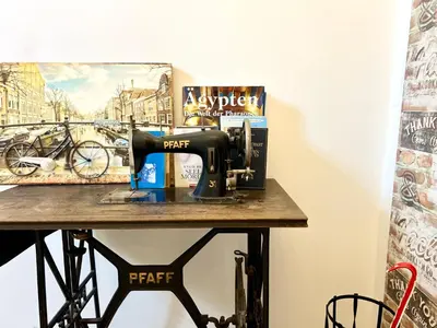 Kaffee-/Teezubehör in der Unterkunft NewYork Suite für 4 mit Küche und WIFI