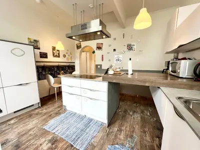 Küche/Küchenzeile in der Unterkunft NewYork Suite für 4 mit Küche und WIFI