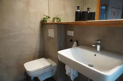 Ein Badezimmer in der Unterkunft Chez Phéline