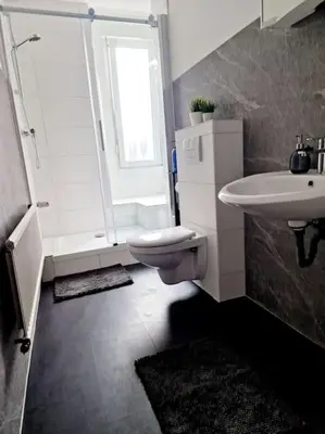 Grundriss der Unterkunft Grosse Bequeme Wohnung