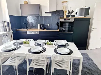 Grundriss der Unterkunft Grosse Bequeme Wohnung