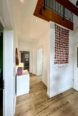 Grundriss der Unterkunft Moderne Altbauwohnung im Grünen