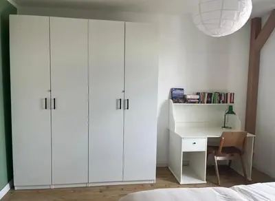 Grundriss der Unterkunft Moderne Altbauwohnung im Grünen