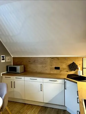 Grundriss der Unterkunft Moderne Altbauwohnung im Grünen
