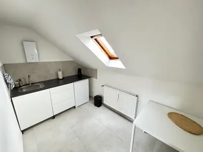 Küche/Küchenzeile in der Unterkunft CITY APARTMENT - Business, Uni, Handwerker - FREE WIFI