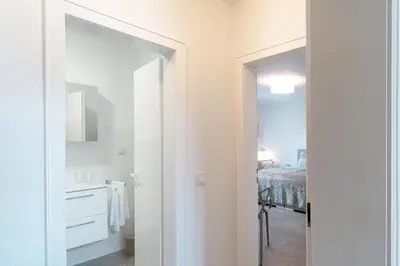 Ein Badezimmer in der Unterkunft Zentral gelegenes Appartment