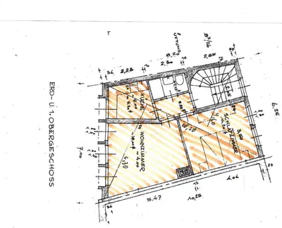 Grundriss der Unterkunft Sankt Göres Suites