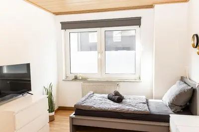 TV/Unterhaltungsangebot in der Unterkunft CosyHomes24 - Centrally with parking space and balcony - GE09b