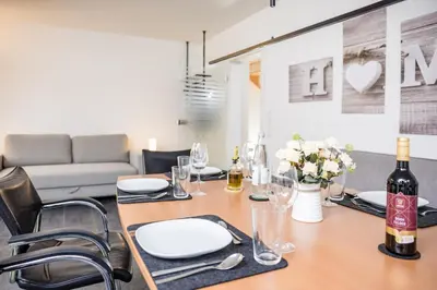 Getränke in der Unterkunft FEEL - Comfort Haus Münsterblick - Nahe Münster