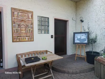 TV/Unterhaltungsangebot in der Unterkunft Atelier le Camp